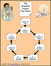 Flow Chart for The Scientific Method