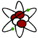 atom icon for science fair project information